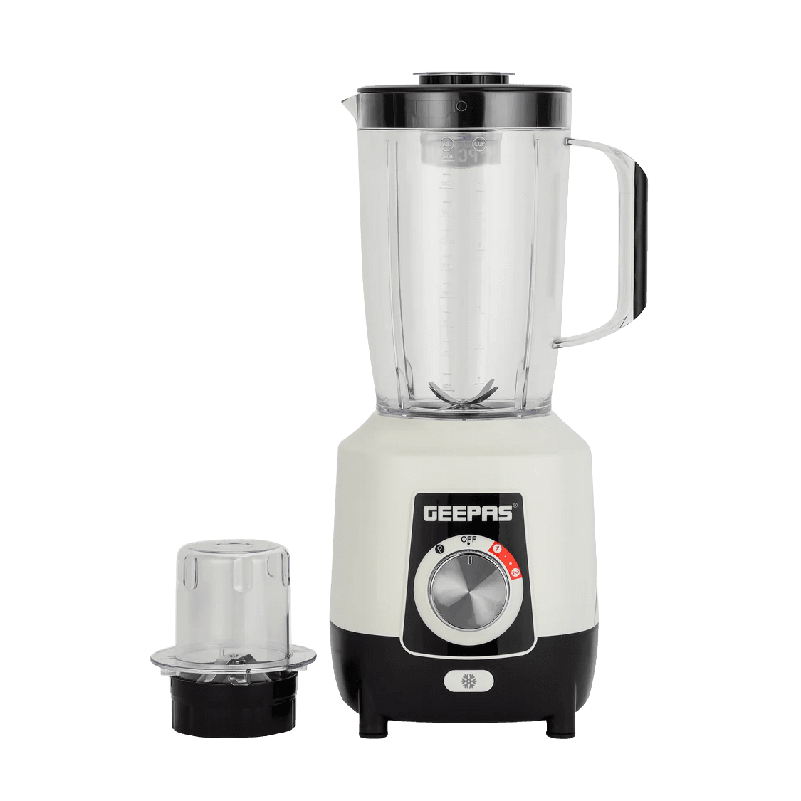Geepas 2-in-1 Blender- GSB44027T/ 600 W