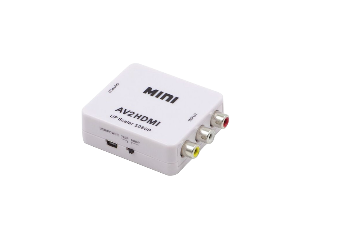 Mini AV RCA CVBS to HDMI Adapter AV to HDMI Converter