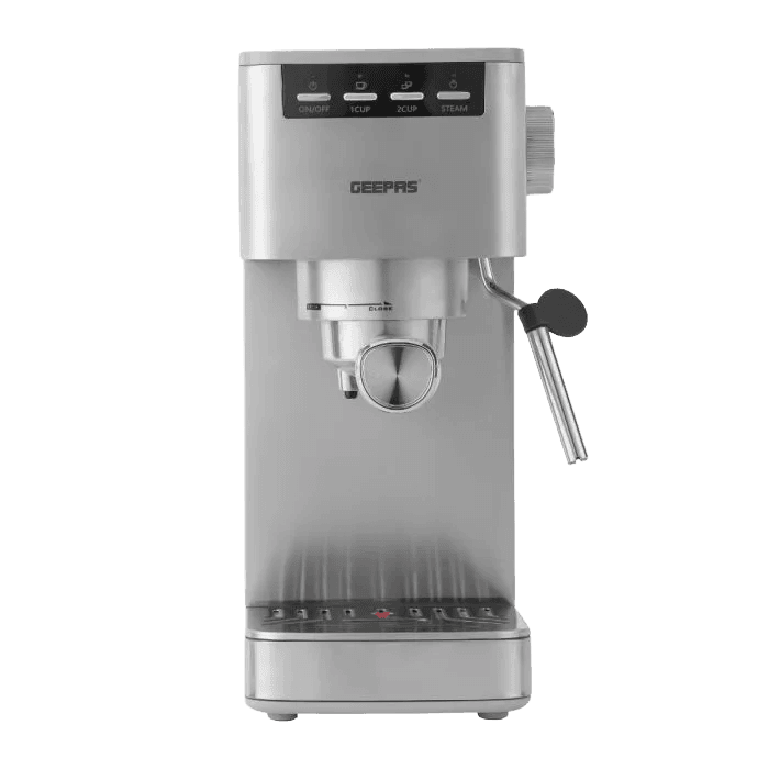Geepas Espresso & Cappuccino Coffee Machine, 1250W – 1450W, GCM1415
