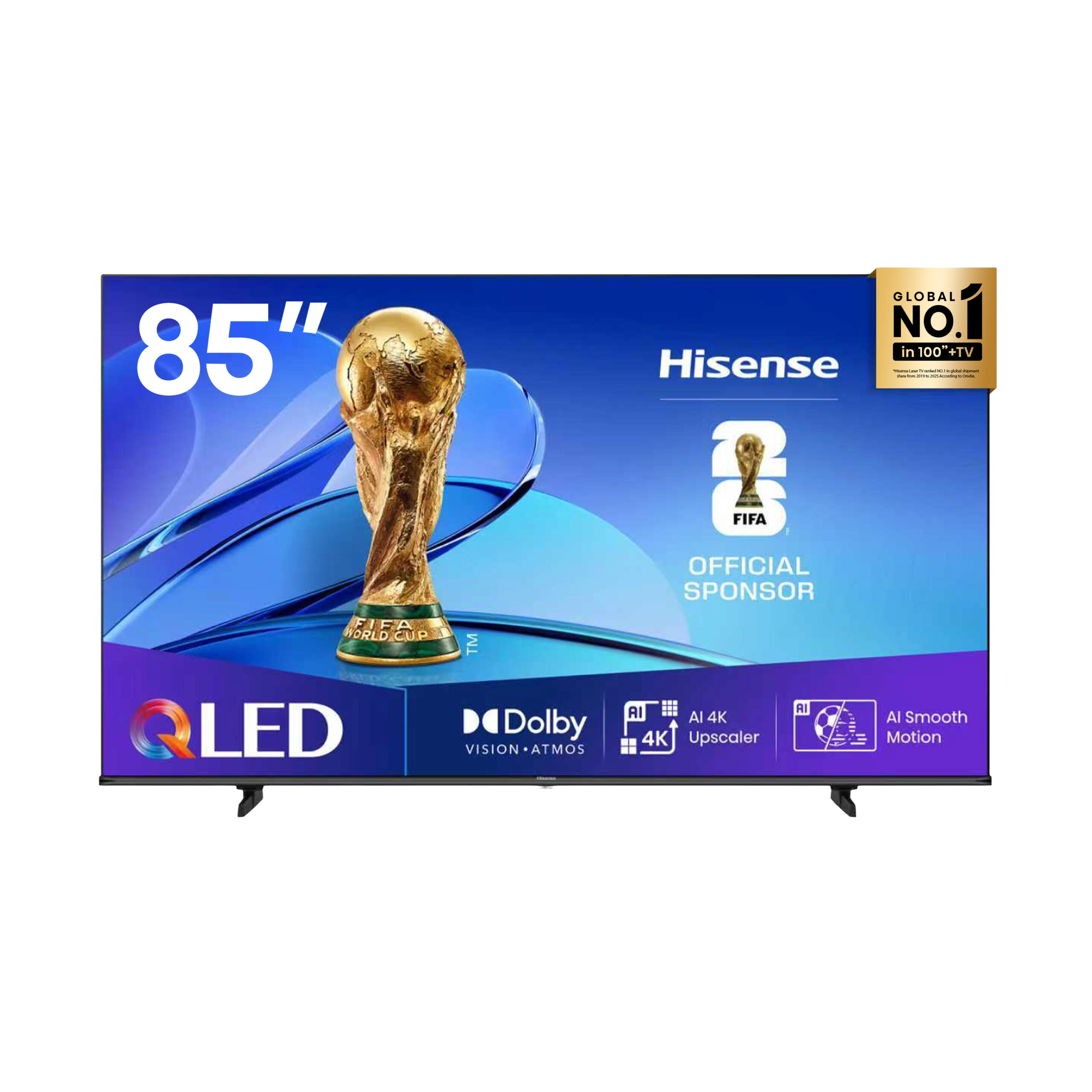 Hisense 85Q6Q 85 Inch QLED 4K 60Hz VIDAA Smart TV