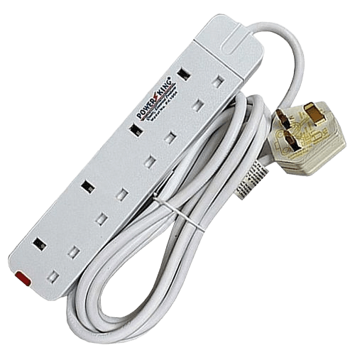 Power King Original 4-Way Extension Cable - 3M