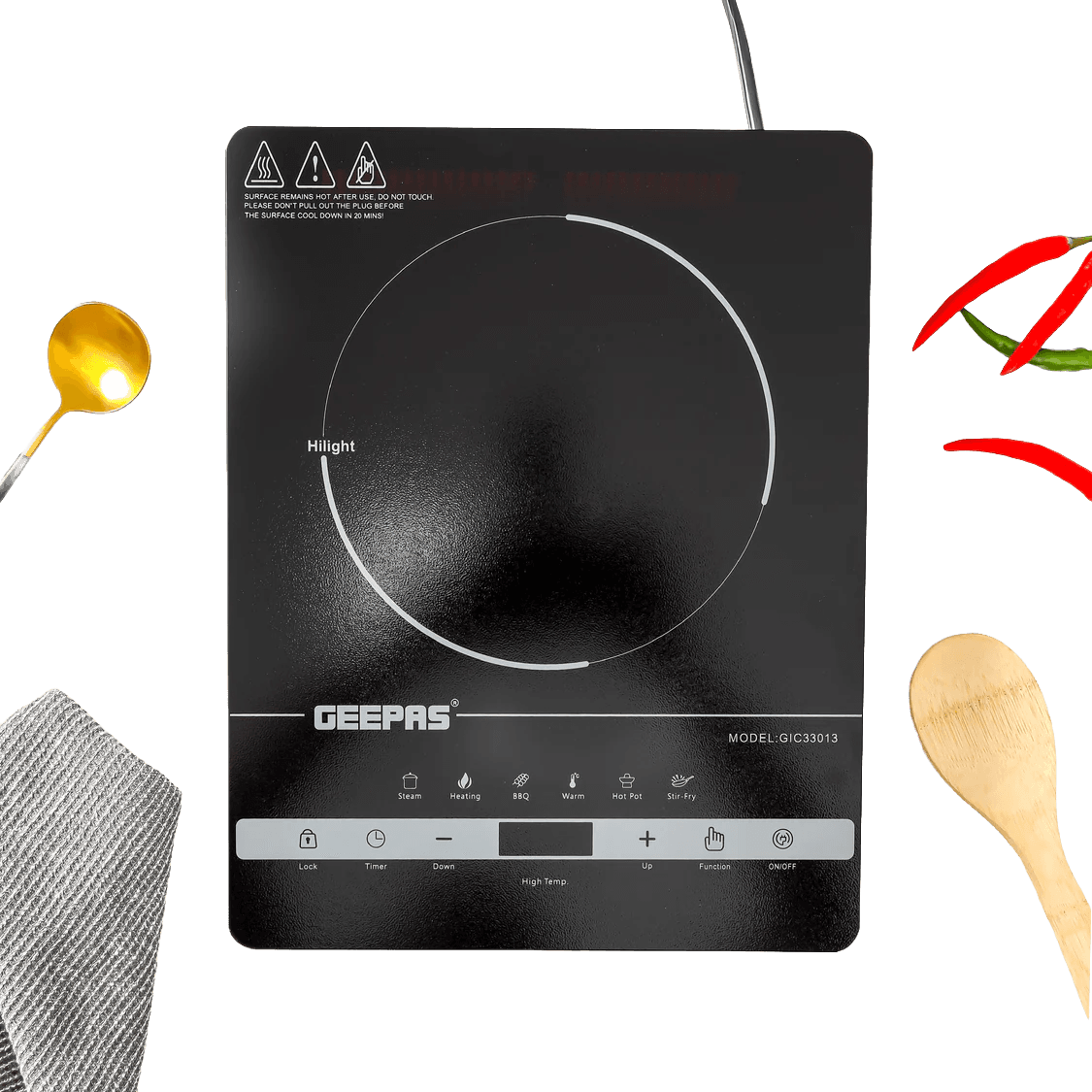 Geepas Digital Infrared Cooker GIC33013