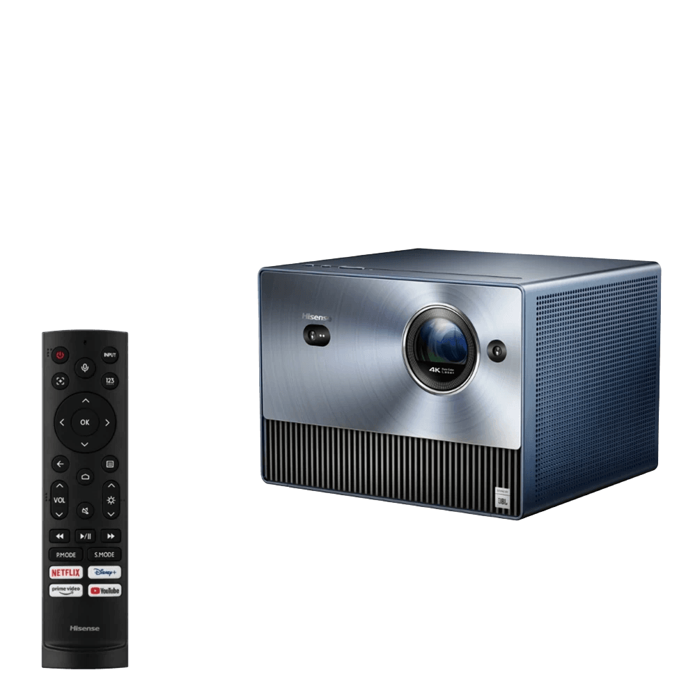 Hisense C1 4K UHD Triple Color RGB Laser Portable Mini Projector up to 300″