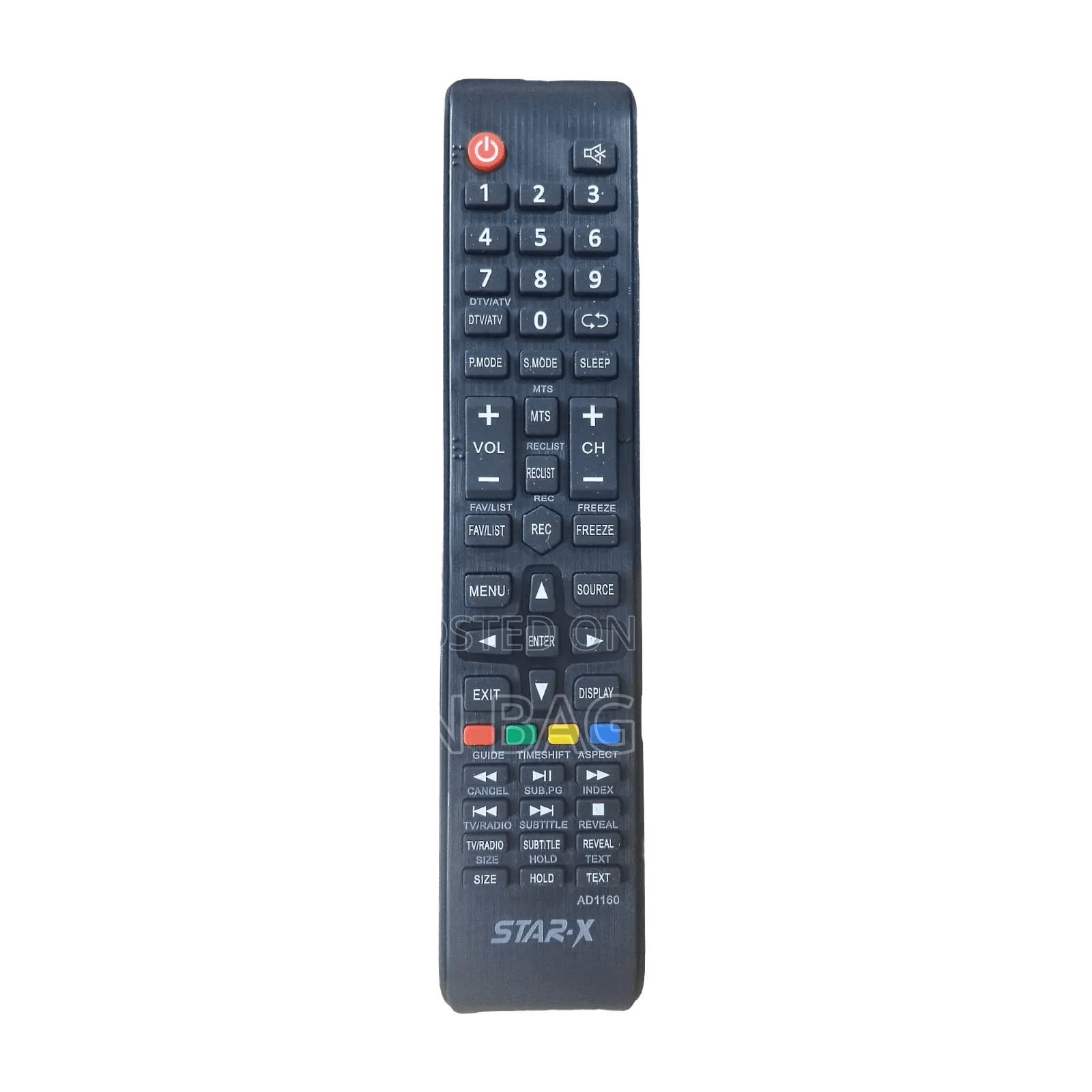 Star X Tv Remote Control