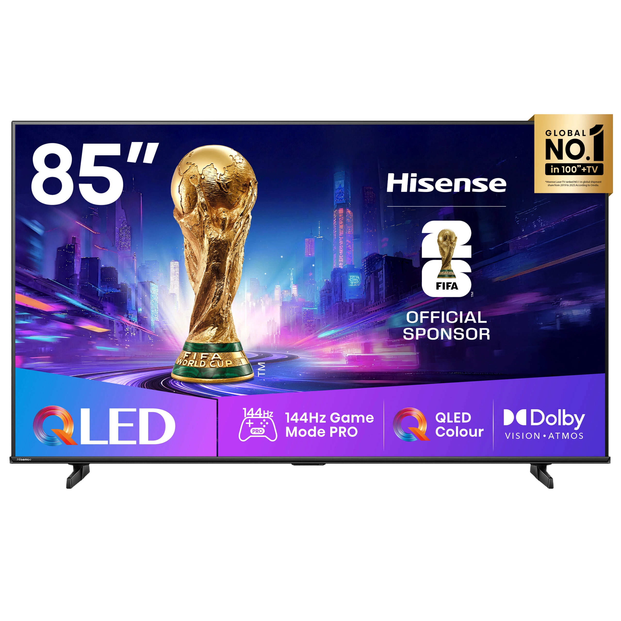 Hisense 85Q7Q 85 Inch LED 144Hz VRR QLED TV