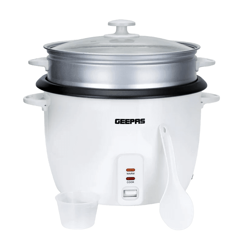 Geepas Automatic Rice Cooker GRC4327, 2.8L Large Capacity