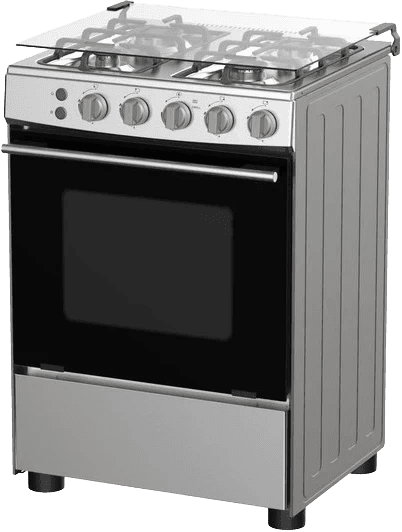 Hisense 60cm 4 Burners Full Gas Cooker with Gas Oven (HFG60121X)