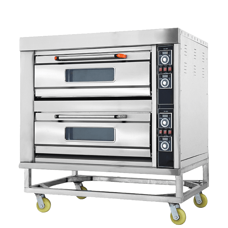 ADH Commercial Electric Baking Deck Ovens 2 Layers 4 Trays