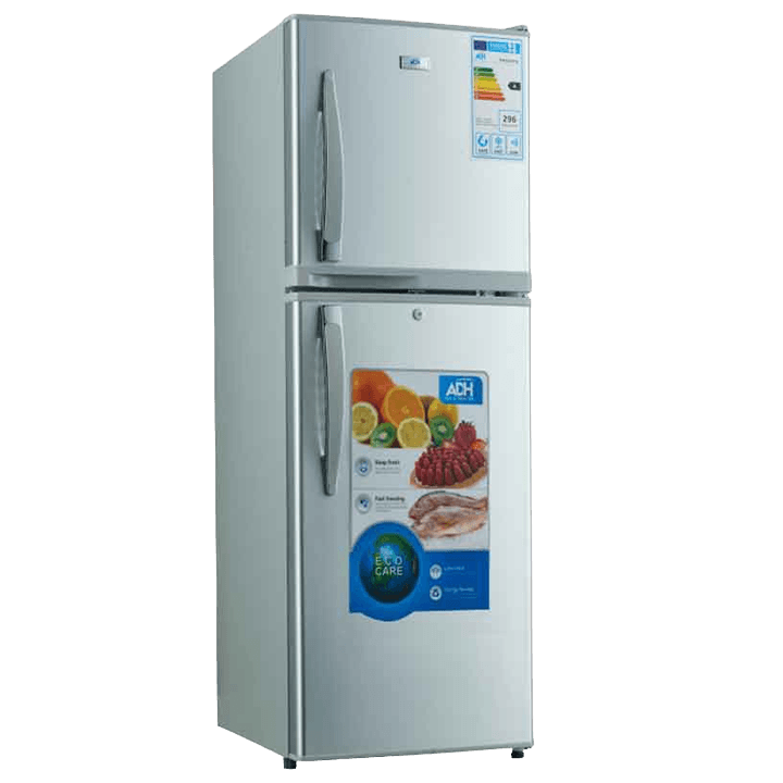 ADH 178 Litres Fridge, Double Door Top Mount Freezer Defrost Refrigerator