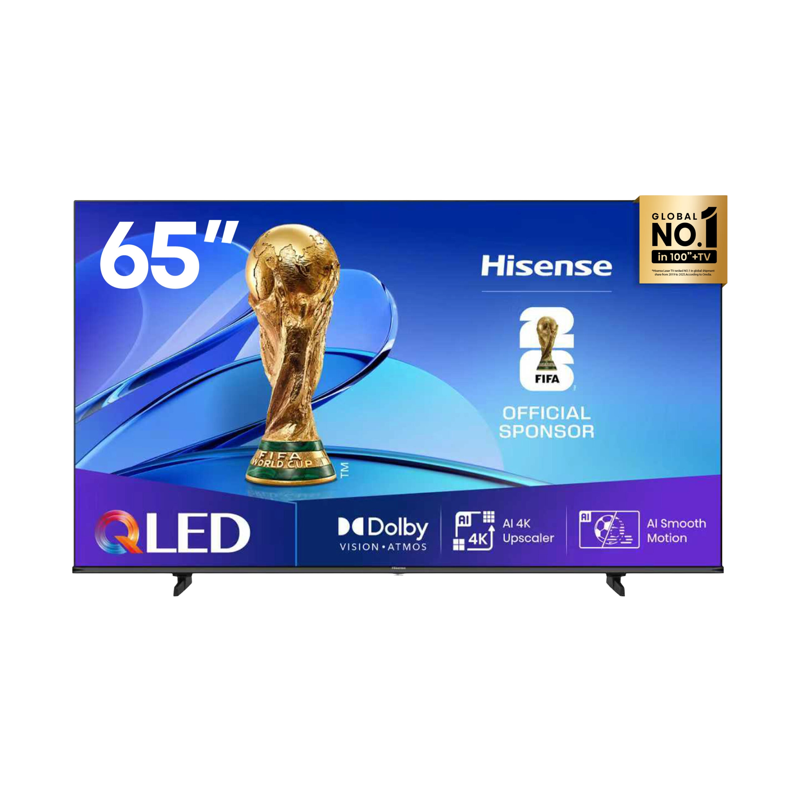 Hisense 65Q6Q 65 Inch QLED 4K 60Hz VIDAA Smart TV