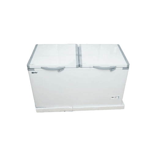 SKY SK 70 DD 700L Chest Freezer Double Door Sliding Glass