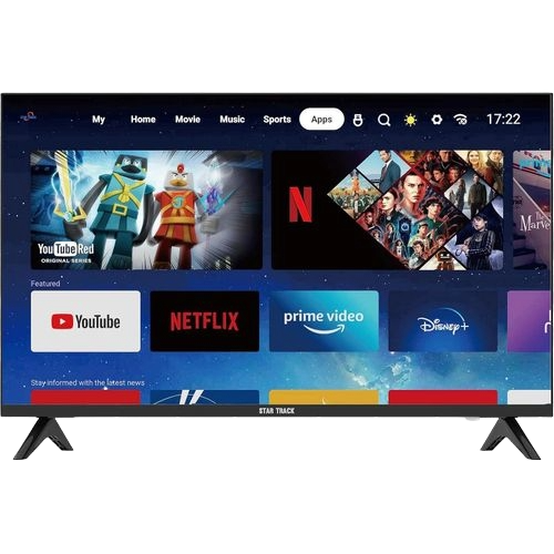Smartec 32 Inch Smart HD Frameless TV
