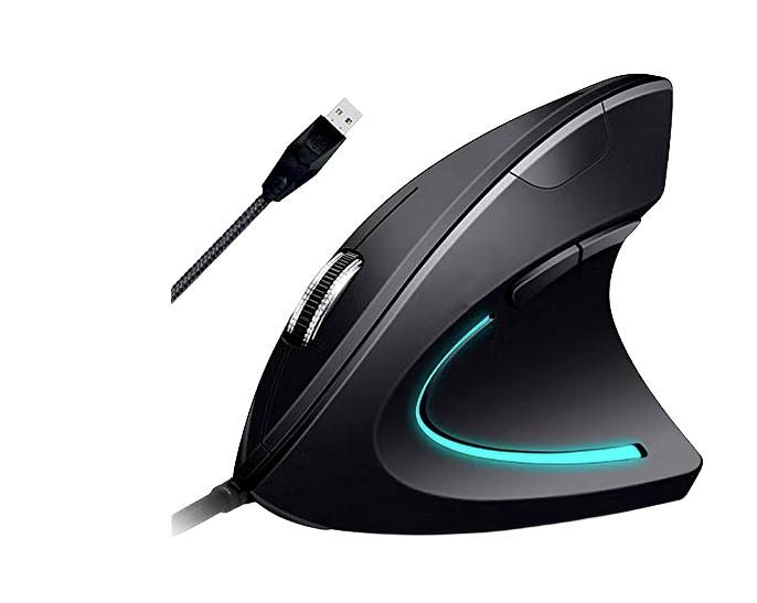 Ergonomic Optical Vertical Adjustable DPI 800/1200 Wired Computer Mouse