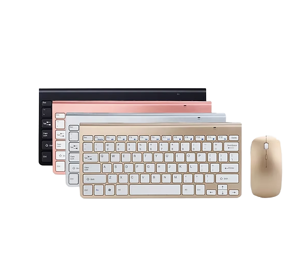 Wireless Mini Multimedia Keyboard and Mouse Combination Kit