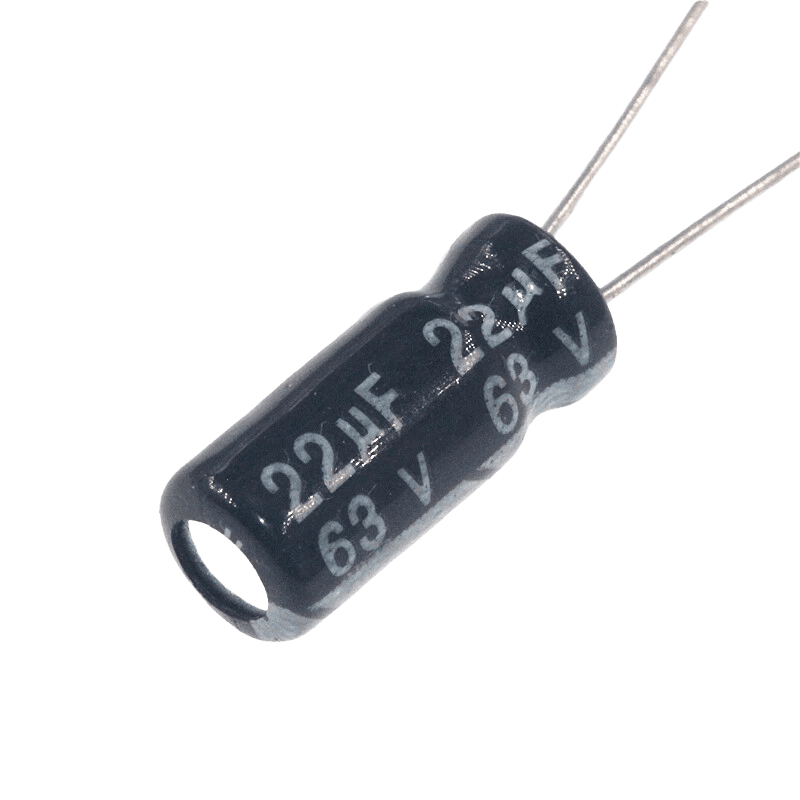 63v 22uf 63volt 22mfd 105c aluminum electrolytic capacitor