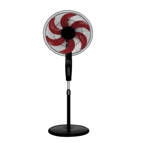 Digiwave DWSF4008 18 Inch Stand Fan 50W 5 Blade Wing 3 Speed Control With Ultra Quiet Motor
