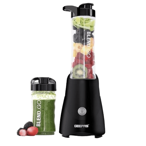 Geepas 300W Personal Blender Stainless Steel Blade, GSB44075