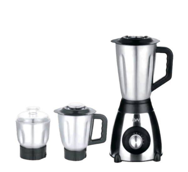 Digiwave 3 in 1 1.5L Blender With a Stainless Steel Jar, Chopper, Grinder – DWBL-1213
