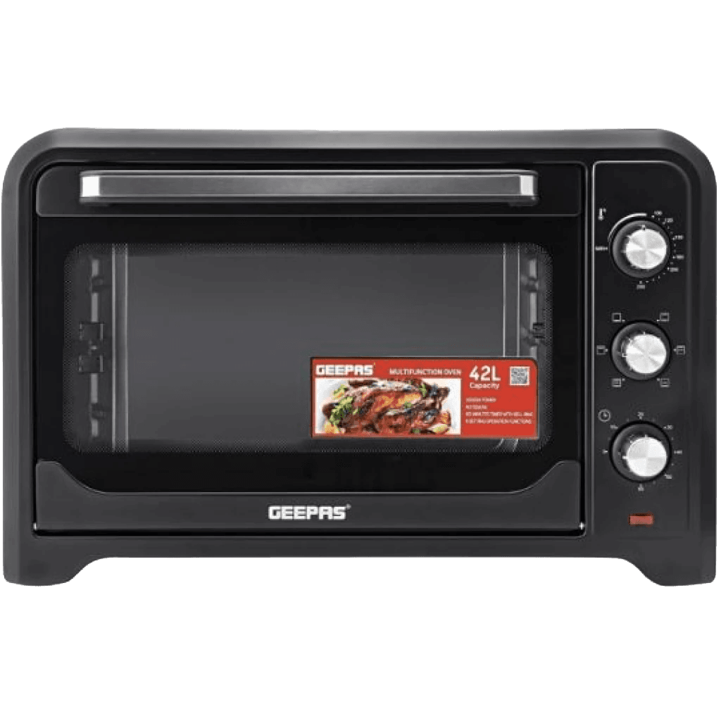 Geepas Electric Oven with Rotisserie GO4450, 42L Capacity